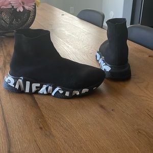 Used Balenciaga Speed Gaffiti
